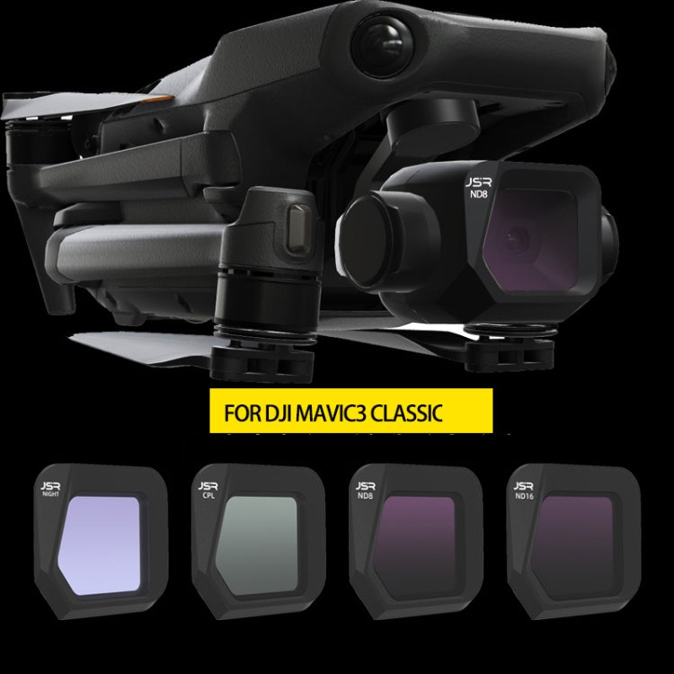 JSR JSR-1008 For DJI Mavic 3 Classic Youth Edition Drone Filter, Style:, MCUV, CPL, ND8, ND16, ND32, ND64, ND256, ND1000, ND8PL, ND16PL, ND32PL, ND64PL, Night, Star, Gold Drawing, Blue Drawing, CPL+ND8+ND16, ND8+ND16+ND32+ND64, ND8PL+ND16PL+ND32PL+ND64... JSR JSR-1008 For DJI Mavic 3 Classic Youth Edition Drone Filter, Style:, MCUV, CPL, ND8, ND16, ND32, ND64, ND256, ND1000, ND8PL, ND16PL, ND32PL, ND64PL, Night, Star, Gold Drawing, Blue Drawing, CPL+ND8+ND16, ND8+ND16+ND32+ND64, ND8PL+ND16PL+ND32PL+ND64...